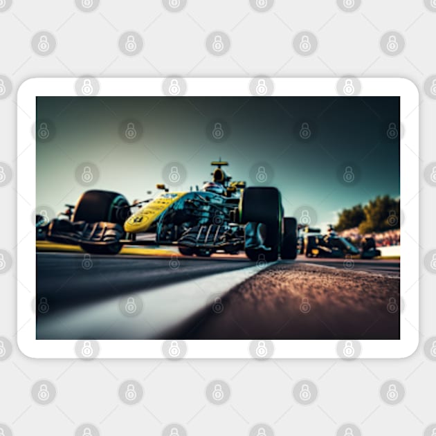 Formula One race #2 Sticker by SmartPics